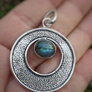 pendentif labradorite bleue, collier pour femme et pierre naturelle