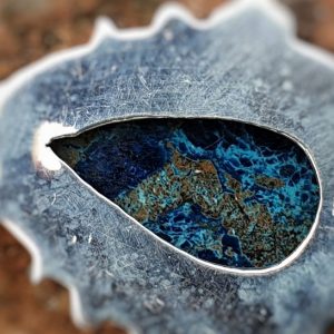 Pendentif en pierre naturelle rare de shattuckite