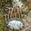 pendentif en pinolite, pierre noire et blanche, yin et yang.