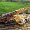 Pendule en tourmaline multicolore, elbaite, inspiration elfique